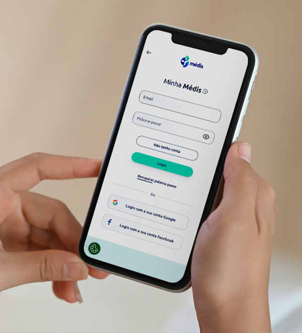 Registe-se na Minha Médis para aceder à sua área de cliente da Clínica Médis.